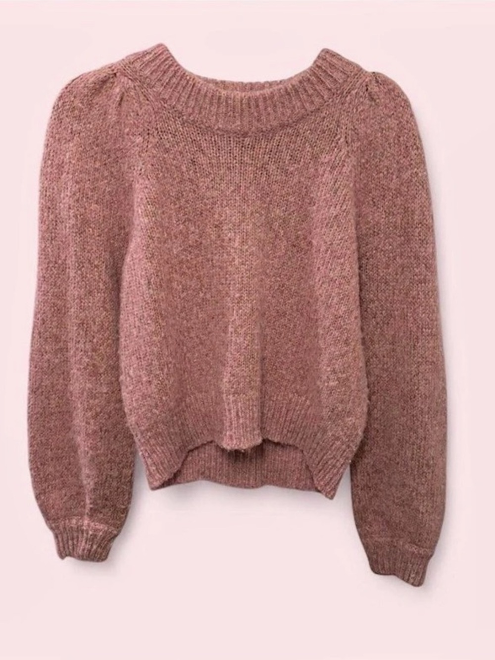 Rodebjer - Pink Wool Alpaca Sweater Size XS